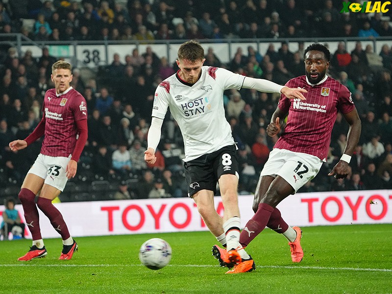 Vòng 40 Hạng Nhất Anh Northampton sẽ tiếp đón Derby trên sân nhà
