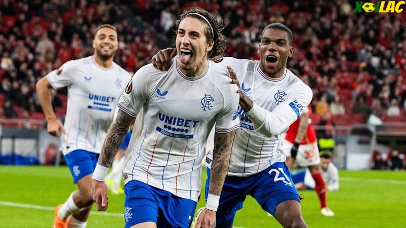 Rangers sẽ đối đầu với Benfica trên sân nhà tại vòng 1/8 Europa League